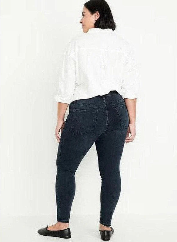 Buy-Ladies High Rise Super Skinny Super Strong Stretchy Denim Jeans | Plain | "Samina" - B Grade-Online-in South Africa-on Zalemart