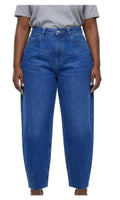 Buy-Ladies High Rise Super Strong Barrel Jeans | Denim | "Zia"-A Grade-Online-in South Africa-on Zalemart