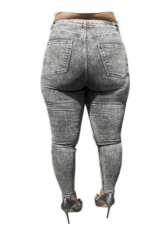 Buy-Ladies High Rise Super Strong Super Skinny Slightly Stretchy Denim Jeans | Plain | "Rio"-Online-in South Africa-on Zalemart