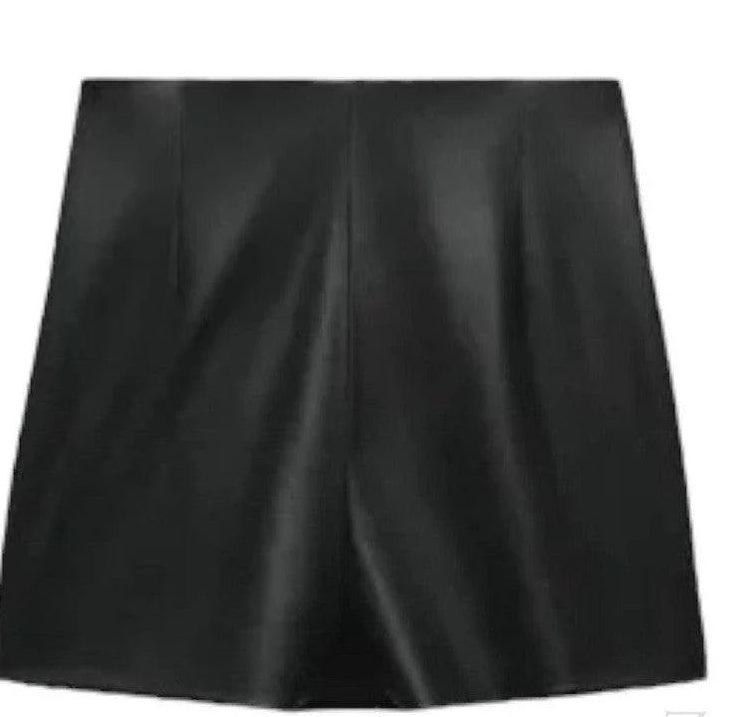 Buy-Ladies Strong Faux Leather Skirt | Skort | "Zia"-Online-in South Africa-on Zalemart