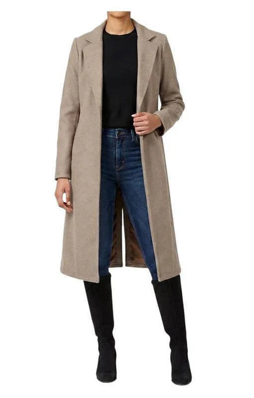 Buy-Ladies Strong Felt Textured Coat | Plain | "Zia"-A Grade-Online-in South Africa-on Zalemart