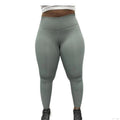 Buy-Ladies Super Stretchy Strong Leggings | Ribbed | "Zinga" - A Grade-Green-XS-Online-in South Africa-on Zalemart