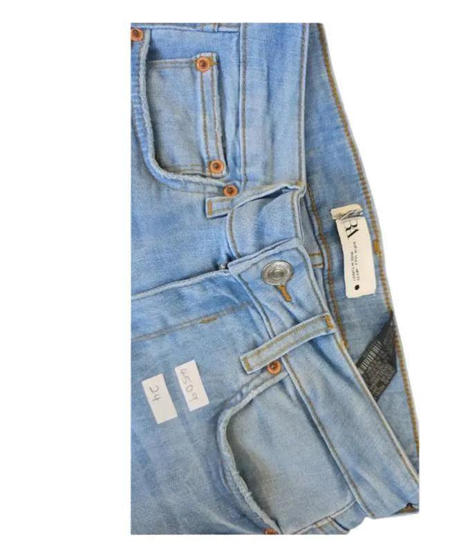 Buy-Ladies Super Stretchy Super Skinny Strong Denim Jeans | Slit Hem | "Zia" - B Grade-Online-in South Africa-on Zalemart