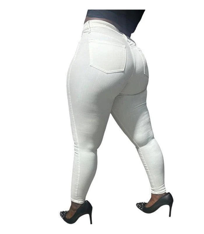 Buy-Ladies Super Stretchy Super Skinny Super Strong Denim Jeans | Plain | "Inki"-Online-in South Africa-on Zalemart