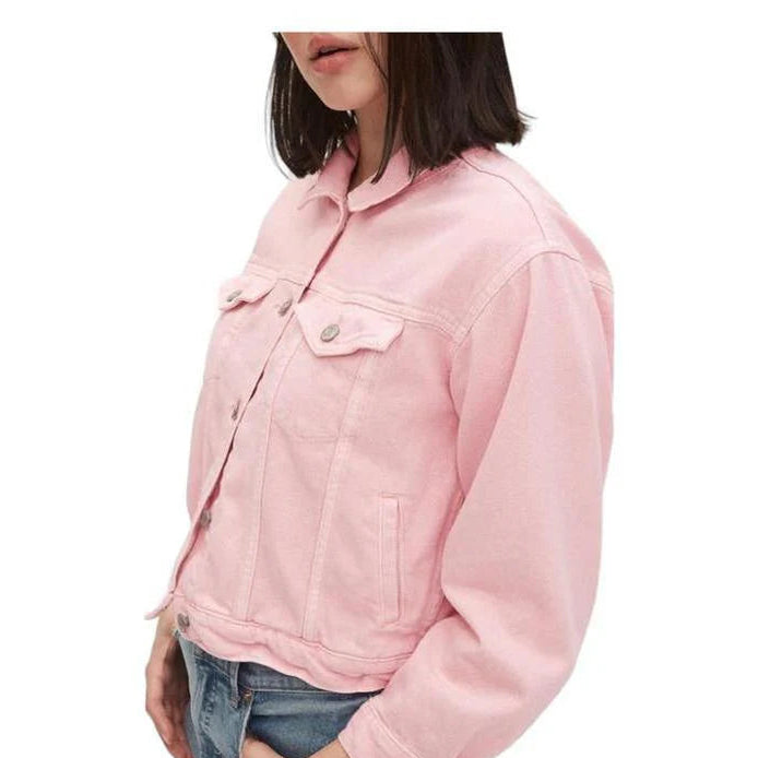 Buy-Ladies Super Strong Crop Icon Denim Jacket | Short | "Bobo"-Online-in South Africa-on Zalemart