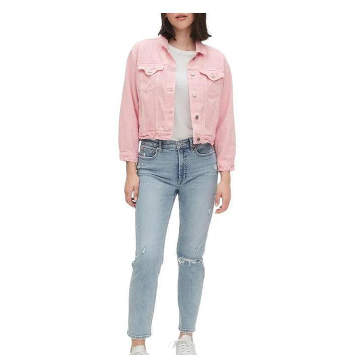 Buy-Ladies Super Strong Crop Icon Denim Jacket | Short | "Bobo"-Online-in South Africa-on Zalemart