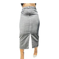 Buy-Ladies Super Strong Plain Pencil Denim Skirt | Maxi | "Niso"-Charcoal Black-28-Online-in South Africa-on Zalemart