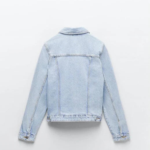 Buy-Ladies Super Strong Short Denim Jacket | Plain | "Zia"-Online-in South Africa-on Zalemart