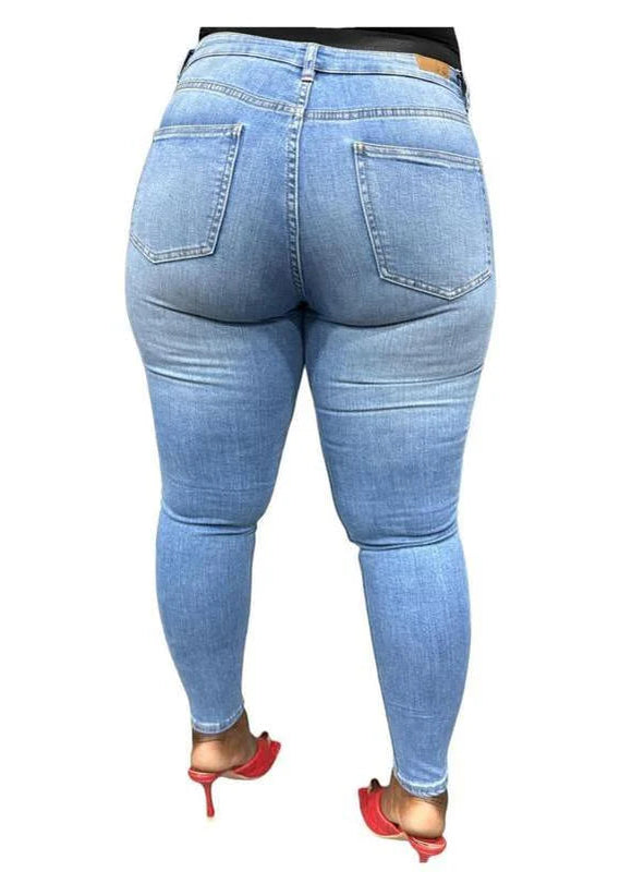 Buy-Ladies Super Strong Super Skinny Slightly Stretchy Denim Jeans | Plain | "Rio"-Online-in South Africa-on Zalemart