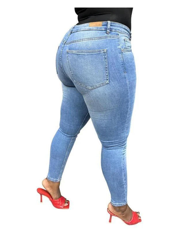 Buy-Ladies Super Strong Super Skinny Slightly Stretchy Denim Jeans | Plain | "Rio"-Online-in South Africa-on Zalemart