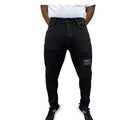 Buy-Men's Stretchy Strong Skinny Denim Jeans | Ripped | "Wow" - A Grade-Black-28-Regular-Online-in South Africa-on Zalemart