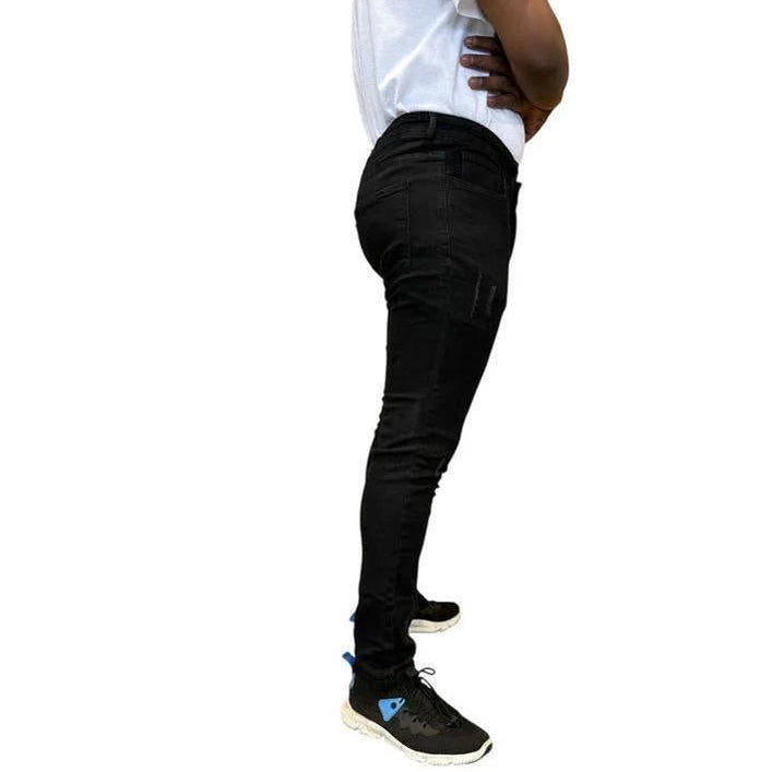 Buy-Men's Stretchy Strong Skinny Denim Jeans | Ripped | "Wow" - A Grade-Online-in South Africa-on Zalemart