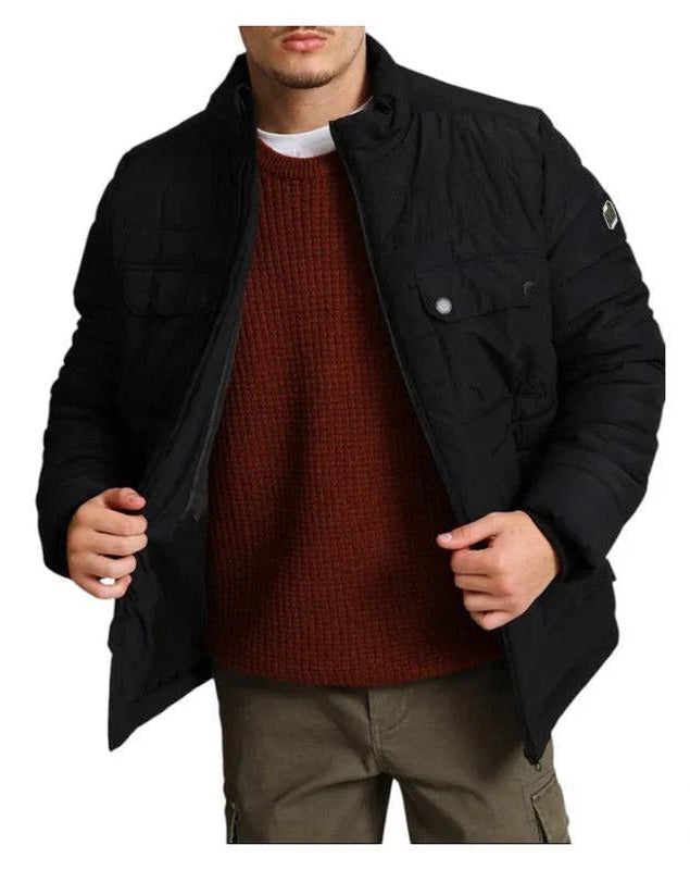 Buy-Men's Strong Funnel-Neck Padded Jacket | Cargo Pockets | "Theku" - B Grade-Online-in South Africa-on Zalemart