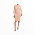 Woman's polo neck winter dress